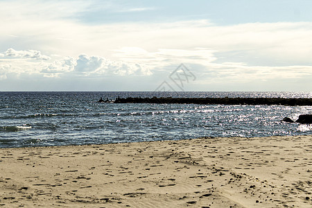 南西班牙的海滩 早上支撑自由海景天气季节海岸假期晴天墙纸沙丘图片