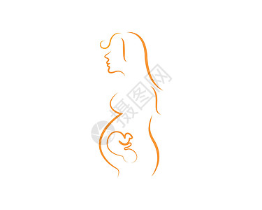 美女孕妇矢量 ico女性插图妇科女孩母亲妻子叶子母性孩子妈妈图片