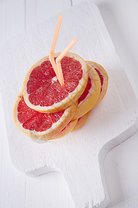 红葡萄树切片食物水果饮食红色热带橙子图片