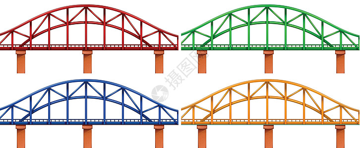 四彩桥图片