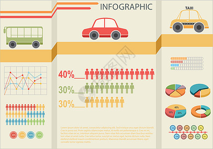 交通信息图表概念商业统计报告图形化数据界面知识绘画文档图片