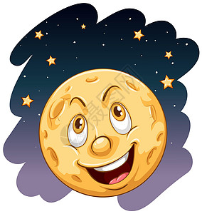 微笑的喵月亮陨石语言火山同步卫星故事日历星星神话图片