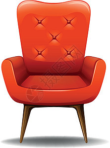 橙子椅子靠背客厅剪贴家具沙发墙纸座位绘画卡通片白色图片