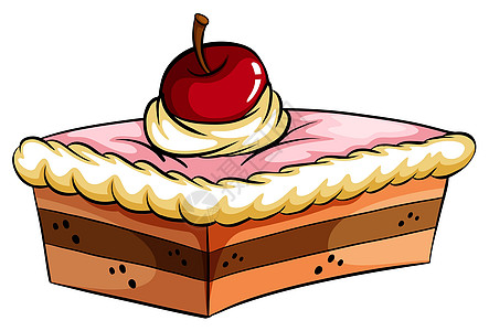美味的蛋糕烤箱面包师绘画水果味道面包双方配料角落面粉图片