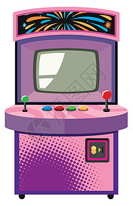 紫博街机游戏机图片
