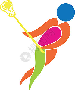 科罗拉多曲棍球运动图标设计图片