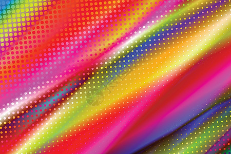 未来派抽象多彩几何背景 带有彩虹渐变的半色调风格的创意插图 壁纸 网页 横幅的图案海浪推介会网站柔软度卡片创造力墙纸装饰品艺术传图片