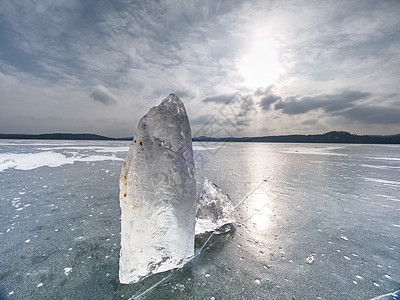 冰层的冰块 冰雪自由漂浮图片