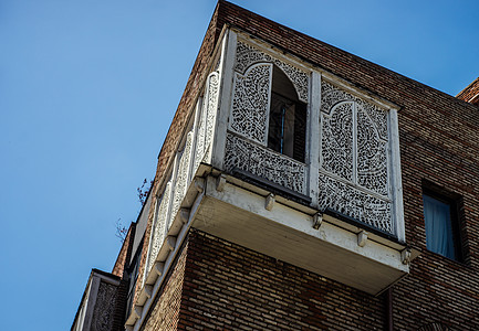 第比利斯旧城的景象季节性观光城市建筑学地标景观阳台中心建筑雕刻图片