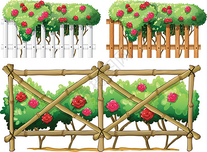 玫瑰围栏设计图片