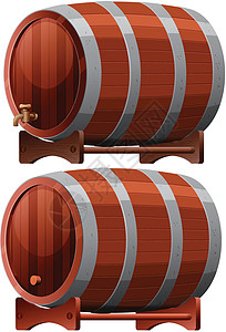 白色背景上的酒桶菜单餐厅插图啤酒瓶子夹子红色艺术地窖木头图片