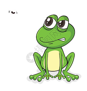 青蛙和昆虫牙齿婴儿情绪动物草图两栖生物蟾蜍绘画微笑图片