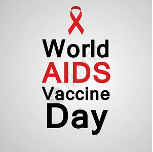 世界艾滋病疫苗日背景药品医疗疫苗红色外科丝带感染国际疾病海报背景图片