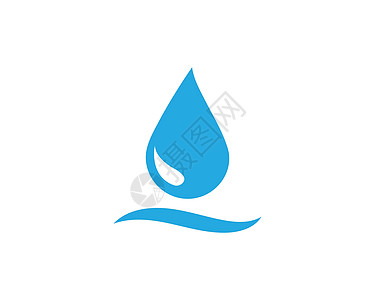 水滴 Logo 模板矢量图设计师环境商业蓝色活力网络教育载体社区标识图片