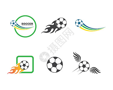 足球图标图 vecto竞技场团体标识冠军竞赛运动俱乐部联盟学院横幅图片