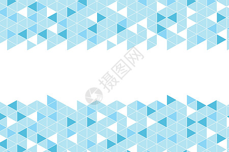 多边形蓝色马赛克背景 抽象的低聚矢量图 三角形图案复制空间 用于的带三角形的模板几何业务设计辉光插图技术坡度折纸商业六边形艺术海图片