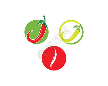 它制作图案辣椒标志矢量模板农场厨房植物插图食物美食蔬菜烹饪胡椒香料图片