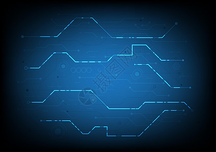 PCB 跟踪数据传输 高科技技术数字背景 线路板图片