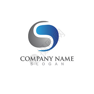 商业企业 S 字母日志身份插图工作室金融技术字体营销公司品牌互联网图片