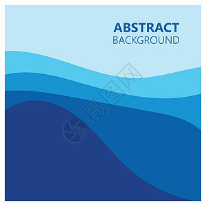 抽象水波设计背景商业运动冲浪蓝色液体墙纸海洋艺术波浪流动图片