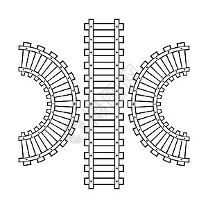 火车铁路矢量图像模板互联网运动过境插图交通乘客机车小路艺术品徽章图片