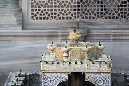 土耳其式土耳其奥托曼式古董饮用水喷泉文化灌水脚凳火鸡水龙头图片