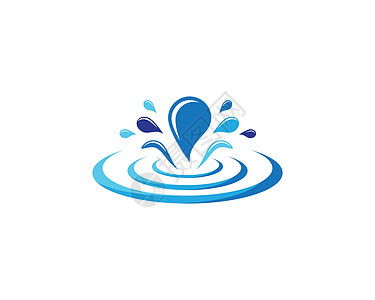 水滴矢量 ico液体标识营销海浪圆圈叶子设计师社区载体商业图片