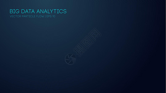 音乐抽象背景蓝色 数据技术抽象的未来派插图 大数据可视化 每股收益 10网络科学商业网格电脑工程显示器流动化学粒子图片