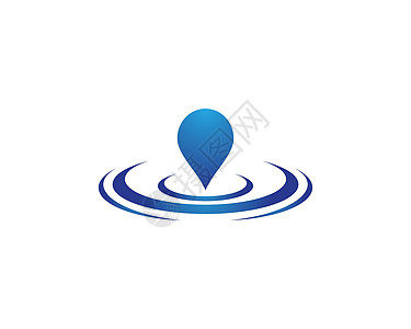 水滴矢量 ico技术网络叶子环境蓝色活力社区商业公司营销图片