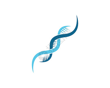 生物糖胶基因符号向量 ico公司生活化学身份白色微生物学标识螺旋药品生物学插画