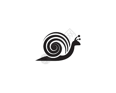 蜗牛矢量 ico鼻涕虫野生动物白色黑色模版绘画插图田螺粘液剪贴图片