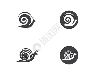 蜗牛矢量 ico漏洞野生动物模版动物粘液田螺艺术白色创造力剪贴图片