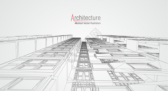 建筑线背景 建筑施工素描矢量摘要 现代城市 3d 项目 技术几何网格 电线蓝图房子 数字架构师创新线框承包商建筑师打印计算机公寓图片