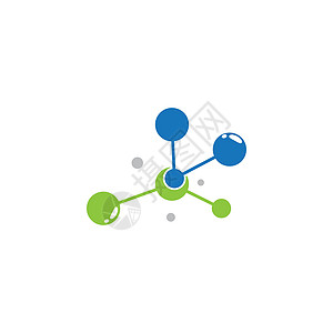 它制作图案分子矢量图标遗传学技术科学标识插图原子细胞化学化学家生物学图片