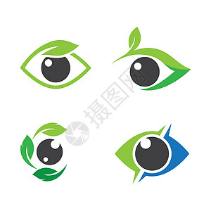 护眼标志图片科学关心镜片技术公司标识身份眼睛手表商业图片