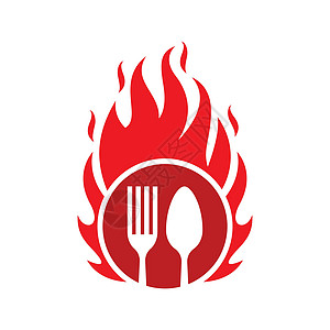 热食标志图片炙烤横幅香肠派对烹饪餐厅火焰咖啡店烧伤烧烤图片