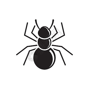 它制作图案蚂蚁标志图像黑色野生动物荒野白色动物工人漏洞绘画艺术昆虫图片