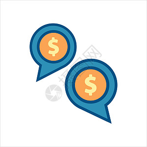 liflap 设计样式图标矢量概念货币讲话演讲讨论说话涂鸦商业网络银行业插图图片