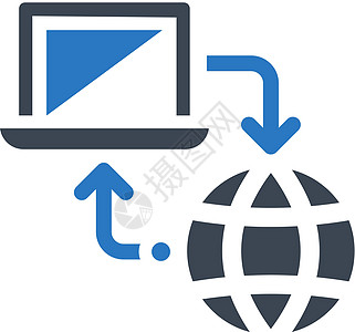 互联网网络 ico插图背景图片
