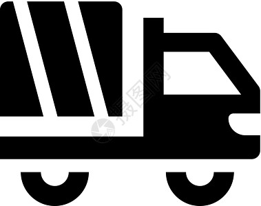 卡车 ico货车运输后勤背景图片