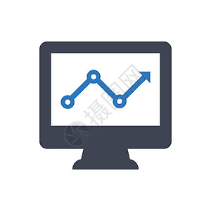 在线营销报告 ico数据市场商业网络统计互联网背景图片
