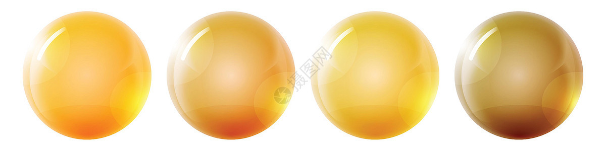 镶有玻璃彩球 在白色背景上突出显示的光滑逼真的 ball3D 抽象矢量插图 带阴影的大金属泡泡彩虹气泡球体艺术按钮镜子圆圈魔法反图片