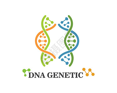 Dna 遗传标志图标它制作图案生活染色体科学生物学化学技术插图测试化学品螺旋图片