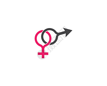 性别符号它制作图案粉色图表男性夫妻女孩蓝色白色女士插图婚姻图片