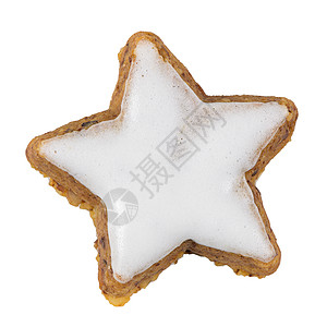 Cinnamon 星形饼干疗法风格白色戒指水平香料黄色食物芳香橙子图片