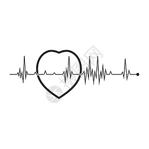 艺术设计健康医疗心跳脉冲 vecto诊断技术速度韵律心电图诊所心脏病学病人情况生活图片