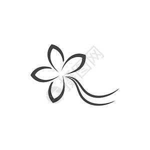 美女图标花设计它制作图案花朵沙龙艺术洗澡芳香香味标识茉莉花疗法植物图片