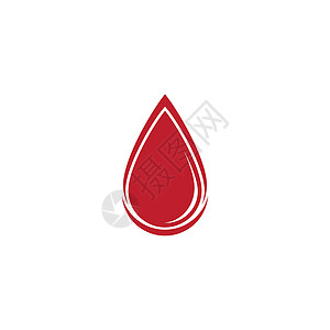 血液标志矢量图解模板水滴白色红色帮助援助生活液体医疗背景图片