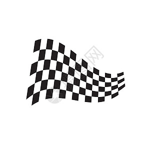 赛旗图标简单设计赛旗日志标识竞赛旗帜商业胜利成功汽车运动发动机摩托车背景图片