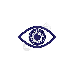眼睛护理标志模板 ico技术身份创造力互联网公司电影健康商业插图图片